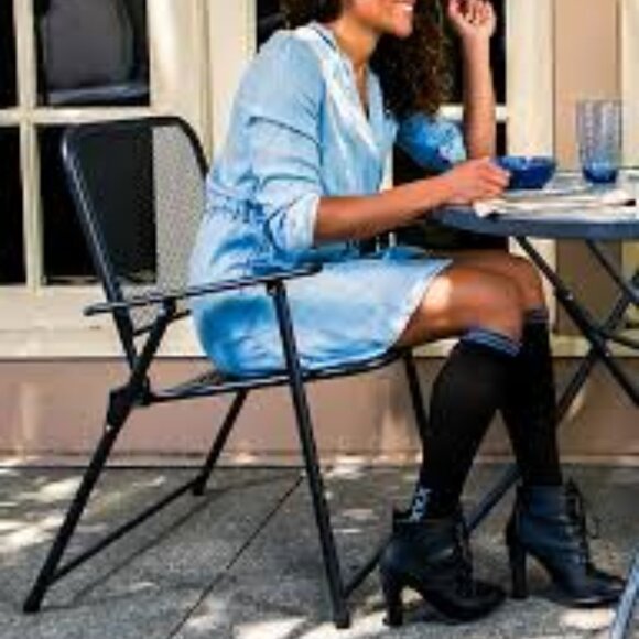 Lily Trotters Black Four Kisses Compression Socks 15-20 mmHG, Size S/M - Picture 6 of 7